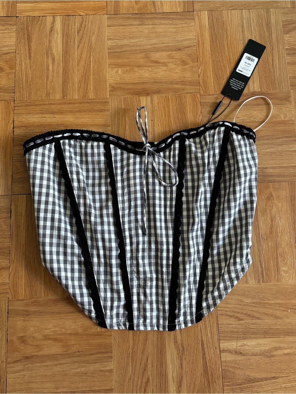 Fashion nova corset top size xs